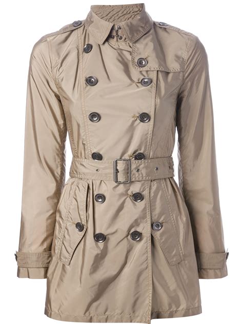 burberry brit burley lightweight cotton trench coat|authentic burberry trench.